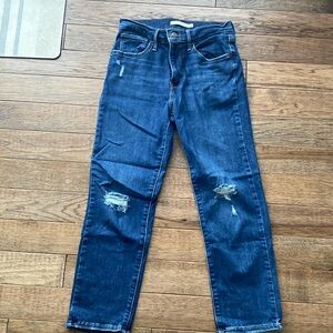 Levi’s 724 High Rise Straight Crop